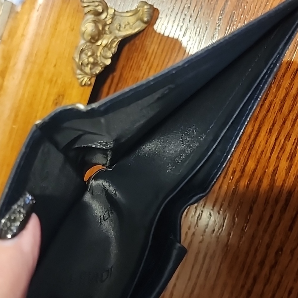 Fendi Blue and Gray Wallet - Picture 11 of 11